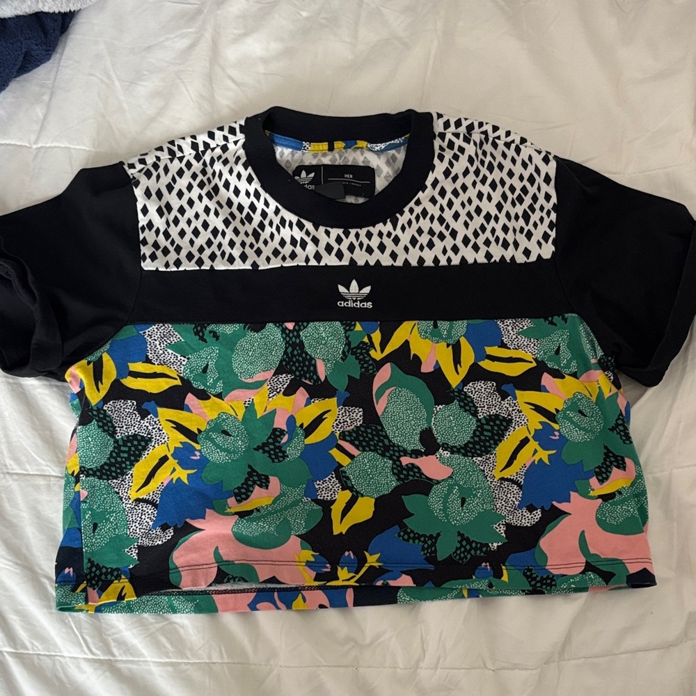 Adidas x Her Studios Graphic Floral Tee